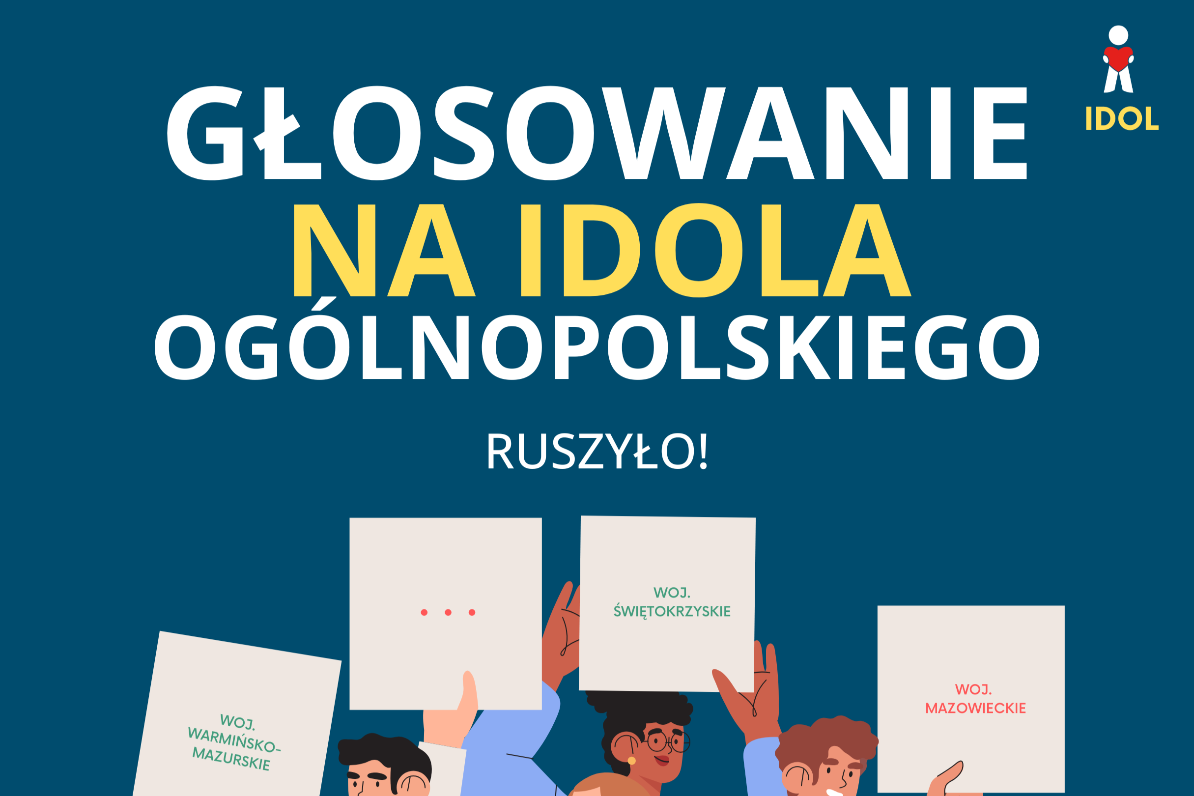Głosowanie na Idola Ogólnopolskiego 2025 ruszyło!